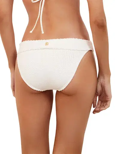 ViX by Paula Hermanny Women's Scales Bia Textured Bikini Bottom - Off White | Thumbnail 2 ViX by Paula Hermanny Women's Scales Bia Textured Bikini Bottom - Off White | Thumbnail 2
