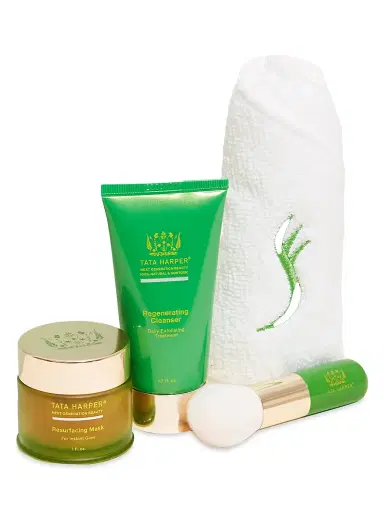 Tata Harper Women's The Glow Facial 4-Piece Set | Thumbnail 2 Tata Harper Women's The Glow Facial 4-Piece Set | Thumbnail 2