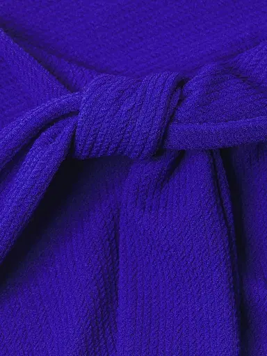 Change of Scenery Women's Side Tie High-Waist Bikini Bottom - Iris Texture - Size Small | Thumbnail 6 Change of Scenery Women's Side Tie High-Waist Bikini Bottom - Iris Texture - Size Small | Thumbnail 6