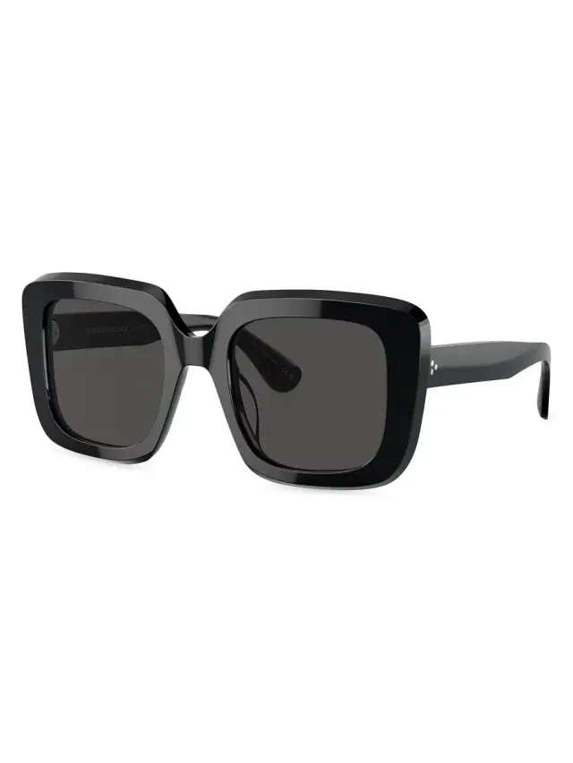 Women's Franca 52MM Oversized Sunglasses - Black Women's Franca 52MM Oversized Sunglasses - Black