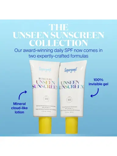 SUPERGOOP! Women's Mineral Unseen Sunscreen SPF 40 | Thumbnail 4 SUPERGOOP! Women's Mineral Unseen Sunscreen SPF 40 | Thumbnail 4
