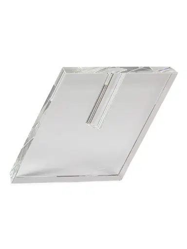 Tizo Angeled Crystal Vase - Clear Large | Thumbnail 1 Tizo Angeled Crystal Vase - Clear Large | Thumbnail 1