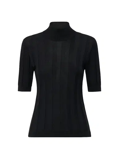 CALLAS MILANO Women's Jordyn Short Sleeve Mock Neck Sweater | Thumbnail 1 CALLAS MILANO Women's Jordyn Short Sleeve Mock Neck Sweater | Thumbnail 1