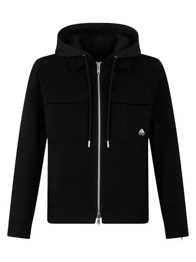 Moose Knuckles Men's Snowdon Layered Shirt Jacket - Black | Thumbnail 1 Moose Knuckles Men's Snowdon Layered Shirt Jacket - Black | Thumbnail 1