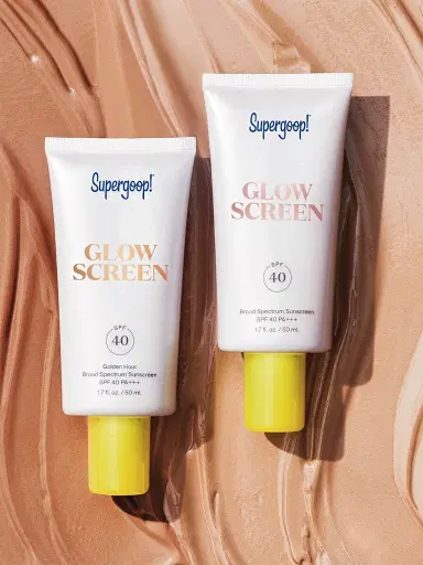 SUPERGOOP! Women's Glow Screen Broad Spectrum Sunscreen SPF 40 PA+++ - Golden Hour 1.7 oz | Thumbnail 7 SUPERGOOP! Women's Glow Screen Broad Spectrum Sunscreen SPF 40 PA+++ - Golden Hour 1.7 oz | Thumbnail 7