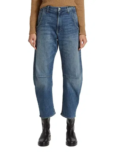 Nili Lotan Women's Emerson Wide-Leg Jeans - Classic Wash - Size 30 | Thumbnail 3 Nili Lotan Women's Emerson Wide-Leg Jeans - Classic Wash - Size 30 | Thumbnail 3