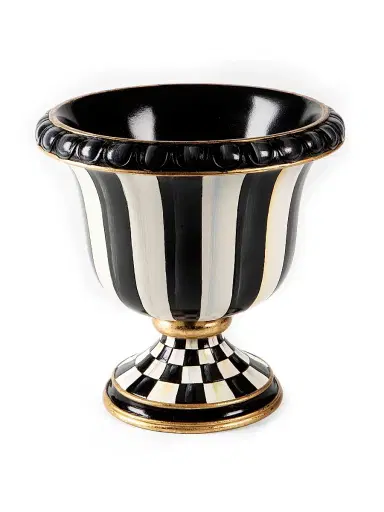 MacKenzie-Childs Courtly Stripe Tabletop Urn | Thumbnail 1 MacKenzie-Childs Courtly Stripe Tabletop Urn | Thumbnail 1