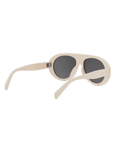 Celine Men's Après Ski 55MM Pilot Sunglasses - Ivory | Thumbnail 6 Celine Men's Après Ski 55MM Pilot Sunglasses - Ivory | Thumbnail 6