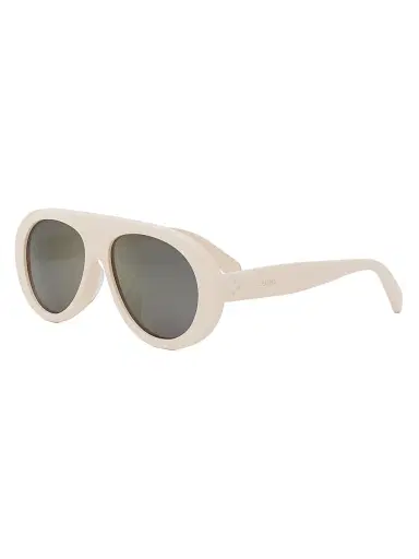 Celine Men's Après Ski 55MM Pilot Sunglasses - Ivory | Thumbnail 1 Celine Men's Après Ski 55MM Pilot Sunglasses - Ivory | Thumbnail 1