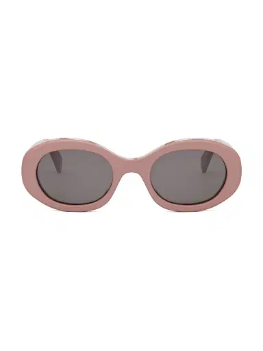 Celine Men's 52MM Oval Acetate Sunglasses - Dusty Pink Grey | Thumbnail 2 Celine Men's 52MM Oval Acetate Sunglasses - Dusty Pink Grey | Thumbnail 2
