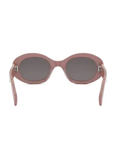 Celine Men's 52MM Oval Acetate Sunglasses - Dusty Pink Grey | Thumbnail 5 Celine Men's 52MM Oval Acetate Sunglasses - Dusty Pink Grey | Thumbnail 5