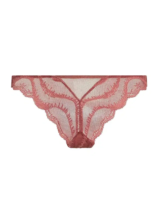 Women's Leche Moi Lace Thong - Rose Fauvee Women's Leche Moi Lace Thong - Rose Fauvee