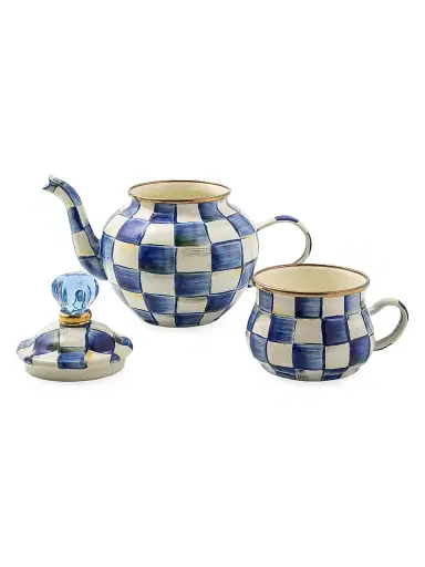 MacKenzie-Childs Royal Check High Tea Set | Thumbnail 2 MacKenzie-Childs Royal Check High Tea Set | Thumbnail 2