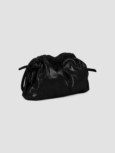 Mansur Gavriel Women's Mini Cloud Leather Clutch - Claret | Thumbnail 3 Mansur Gavriel Women's Mini Cloud Leather Clutch - Claret | Thumbnail 3