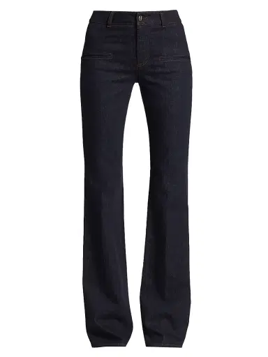 Altuzarra Women's Serge Flared Denim Pants - Berry Blue - Size 14 | Thumbnail 1 Altuzarra Women's Serge Flared Denim Pants - Berry Blue - Size 14 | Thumbnail 1