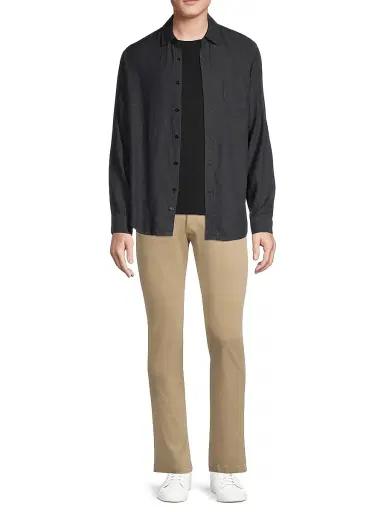 Rails Men's Wyatt Chambray Shirt - Black Chambray | Thumbnail 2 Rails Men's Wyatt Chambray Shirt - Black Chambray | Thumbnail 2