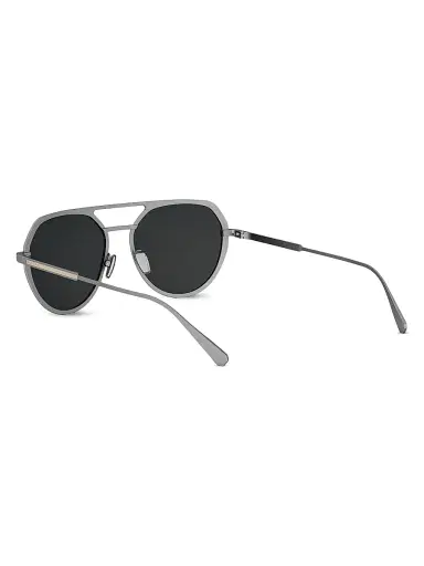 BVLGARI Men's Octo 56MM Geometric Sunglasses - Ruthenium Dark Grey | Thumbnail 4 BVLGARI Men's Octo 56MM Geometric Sunglasses - Ruthenium Dark Grey | Thumbnail 4