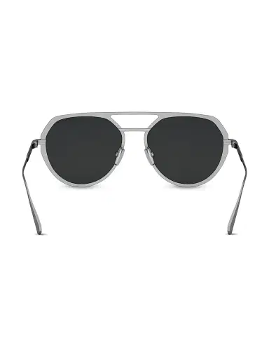 BVLGARI Men's Octo 56MM Geometric Sunglasses - Ruthenium Dark Grey | Thumbnail 5 BVLGARI Men's Octo 56MM Geometric Sunglasses - Ruthenium Dark Grey | Thumbnail 5