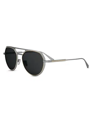 BVLGARI Men's Octo 56MM Geometric Sunglasses - Ruthenium Dark Grey | Thumbnail 1 BVLGARI Men's Octo 56MM Geometric Sunglasses - Ruthenium Dark Grey | Thumbnail 1
