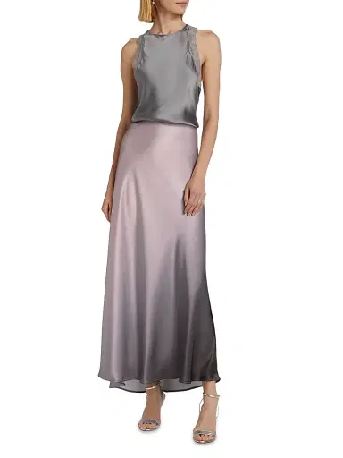 Cami NYC Women's Prue Ombré Satin Maxi Skirt - Ballet Ombre | Thumbnail 2 Cami NYC Women's Prue Ombré Satin Maxi Skirt - Ballet Ombre | Thumbnail 2