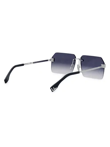 Fendi Men's Sky 59MM Geometric Sunglasses - Gradient Blue Palladium | Thumbnail 6 Fendi Men's Sky 59MM Geometric Sunglasses - Gradient Blue Palladium | Thumbnail 6