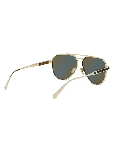 BVLGARI Men's Octo 60MM Pilot Sunglasses - Gold Dark Grey Polarized | Thumbnail 6 BVLGARI Men's Octo 60MM Pilot Sunglasses - Gold Dark Grey Polarized | Thumbnail 6