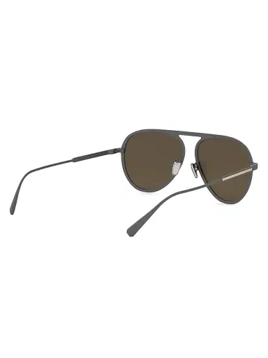 BVLGARI Men's Octo 59MM Pilot Sunglasses - Light Ruthenium Brown | Thumbnail 6 BVLGARI Men's Octo 59MM Pilot Sunglasses - Light Ruthenium Brown | Thumbnail 6