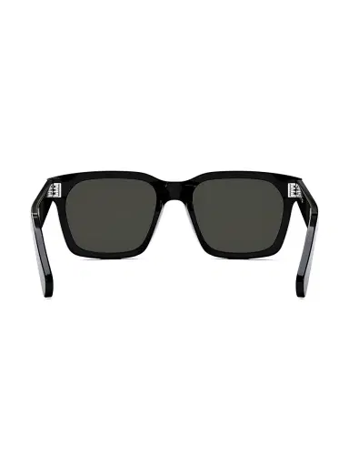 Celine Men's Bold 3 Dots 53MM Square Sunglasses - Shiny Black Smoke | Thumbnail 5 Celine Men's Bold 3 Dots 53MM Square Sunglasses - Shiny Black Smoke | Thumbnail 5