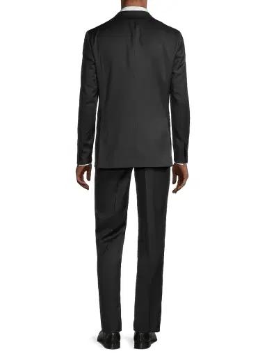 Paul Stuart Men's Wool One-Button Tuxedo | Thumbnail 5 Paul Stuart Men's Wool One-Button Tuxedo | Thumbnail 5