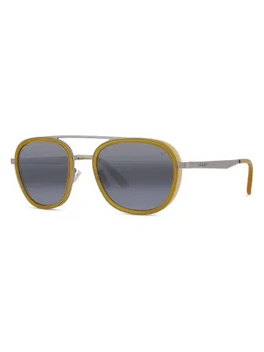 Vuarnet Men's Edge 03 54MM Geometric Sunglasses - Blue Mirror Light Brown | Thumbnail 1 Vuarnet Men's Edge 03 54MM Geometric Sunglasses - Blue Mirror Light Brown | Thumbnail 1