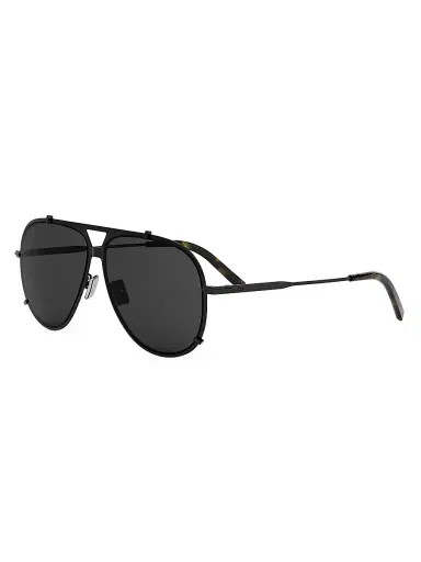 Dior Men's BlackSuit AU 59MM Pilot Sunglasses - Black Black | Thumbnail 1 Dior Men's BlackSuit AU 59MM Pilot Sunglasses - Black Black | Thumbnail 1
