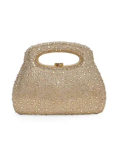 Cult Gaia Women's Mimi Embellished Leather Top Handle Bag | Thumbnail 1 Cult Gaia Women's Mimi Embellished Leather Top Handle Bag | Thumbnail 1
