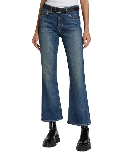 Nili Lotan Women's Bootcut Mid-Rise Jeans - Classic Wash - Size 30 | Thumbnail 3 Nili Lotan Women's Bootcut Mid-Rise Jeans - Classic Wash - Size 30 | Thumbnail 3