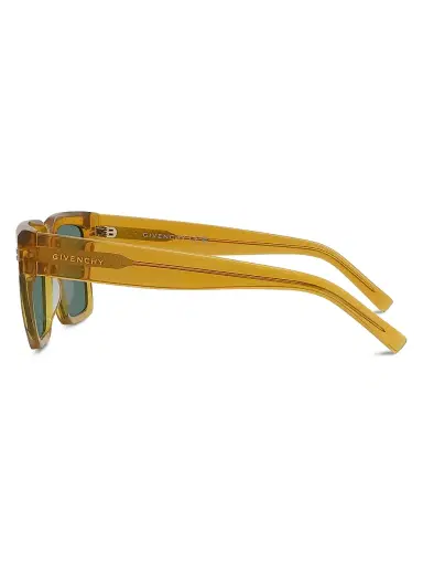 Givenchy Men's GV Day 55MM Square Sunglasses - Shiny Yellow And Green | Thumbnail 3 Givenchy Men's GV Day 55MM Square Sunglasses - Shiny Yellow And Green | Thumbnail 3