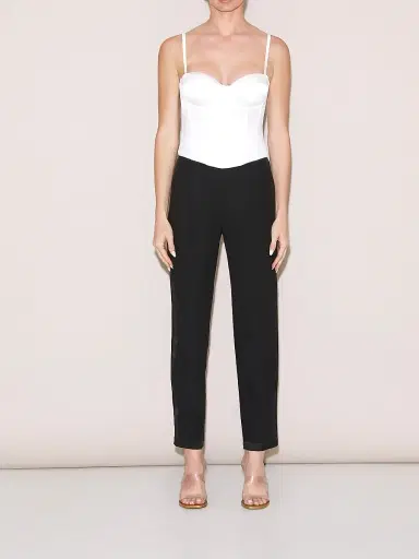 Fleur du Mal Women's Hamptons Bustier Top - | Thumbnail 2 Fleur du Mal Women's Hamptons Bustier Top - | Thumbnail 2
