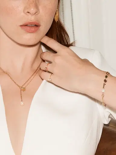 Zoë Chicco Women's 14K Yellow Gold & Freshwater 8MM Pearl Lariat Necklace - Gold | Thumbnail 3 Zoë Chicco Women's 14K Yellow Gold & Freshwater 8MM Pearl Lariat Necklace - Gold | Thumbnail 3