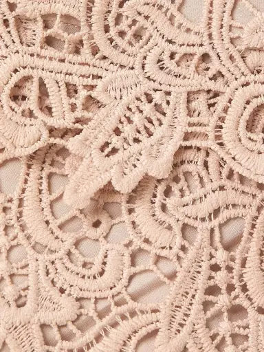 Shani Women's Floral Lace Dress - Champagne - Size 16 | Thumbnail 6 Shani Women's Floral Lace Dress - Champagne - Size 16 | Thumbnail 6
