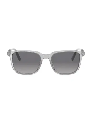 Dior Men's Indior S1I 56MM Rectangular Sunglasses - Grey And Gradient Smoke | Thumbnail 2 Dior Men's Indior S1I 56MM Rectangular Sunglasses - Grey And Gradient Smoke | Thumbnail 2