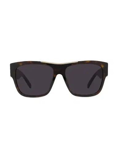 Givenchy Men's Square Havana Logo Sunglasses | Thumbnail 2 Givenchy Men's Square Havana Logo Sunglasses | Thumbnail 2