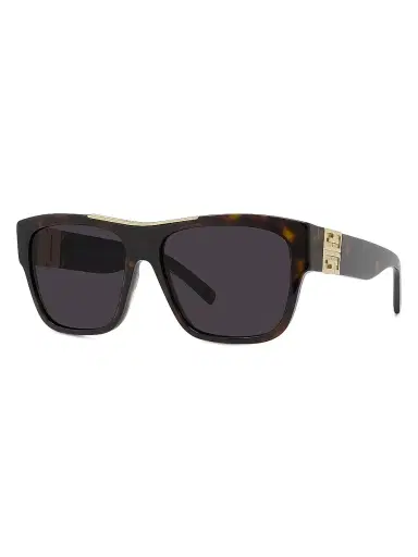 Givenchy Men's Square Havana Logo Sunglasses | Thumbnail 1 Givenchy Men's Square Havana Logo Sunglasses | Thumbnail 1