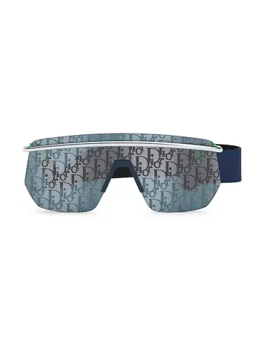 Dior Men's Motion M1I Mask Sunglasses - Blue Green | Thumbnail 2 Dior Men's Motion M1I Mask Sunglasses - Blue Green | Thumbnail 2