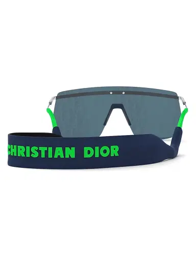 Dior Men's Motion M1I Mask Sunglasses - Blue Green | Thumbnail 4 Dior Men's Motion M1I Mask Sunglasses - Blue Green | Thumbnail 4