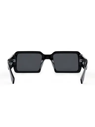 Fendi Men's O'Lock graphy 52MM Rectangular Sunglasses - Black | Thumbnail 6 Fendi Men's O'Lock graphy 52MM Rectangular Sunglasses - Black | Thumbnail 6