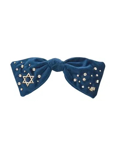 Lele Sadoughi Women's Paloma Embellished Velvet Bow Barrette | Thumbnail 1 Lele Sadoughi Women's Paloma Embellished Velvet Bow Barrette | Thumbnail 1
