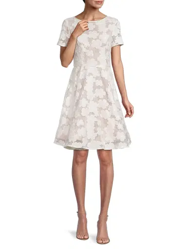 Shani Women's Novelty Fit & Flare Dress | Thumbnail 2 Shani Women's Novelty Fit & Flare Dress | Thumbnail 2
