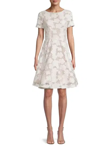 Shani Women's Novelty Fit & Flare Dress | Thumbnail 3 Shani Women's Novelty Fit & Flare Dress | Thumbnail 3
