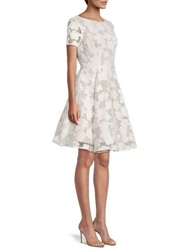 Shani Women's Novelty Fit & Flare Dress | Thumbnail 4 Shani Women's Novelty Fit & Flare Dress | Thumbnail 4