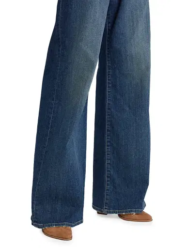 Nili Lotan Women's Flora Trouser Jeans - Classic Wash | Thumbnail 6 Nili Lotan Women's Flora Trouser Jeans - Classic Wash | Thumbnail 6
