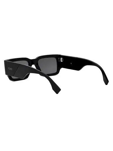 Fendi Men's 51MM Rectangular Sunglasses - Dark Green Green | Thumbnail 12 Fendi Men's 51MM Rectangular Sunglasses - Dark Green Green | Thumbnail 12