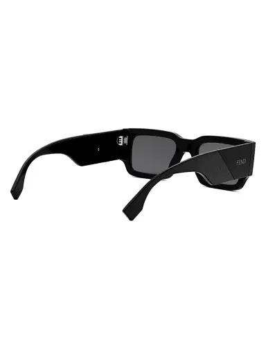 Fendi Men's 51MM Rectangular Sunglasses - Dark Green Green | Thumbnail 14 Fendi Men's 51MM Rectangular Sunglasses - Dark Green Green | Thumbnail 14